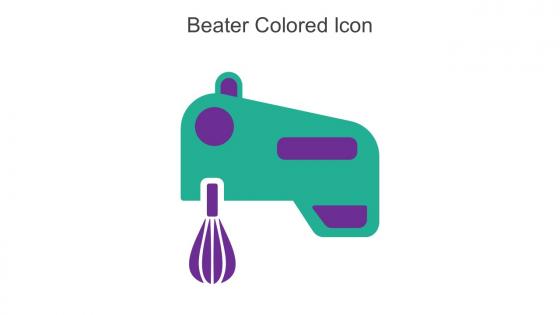 Beater Colored Icon In Powerpoint Pptx Png And Editable Eps Format