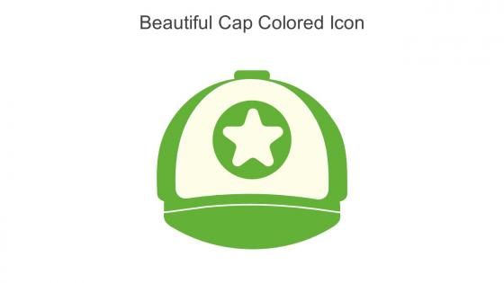Beautiful Cap Colored Icon In Powerpoint Pptx Png And Editable Eps Format