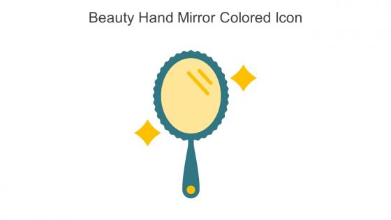 Beauty Hand Mirror Colored Icon In Powerpoint Pptx Png And Editable Eps Format