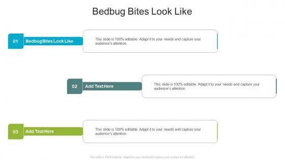 Bedbug Bites Look Like In Powerpoint And Google Slides Cpb