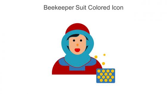 Beekeeper Suit Colored Icon In Powerpoint Pptx Png And Editable Eps Format