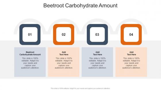 Beetroot Carbohydrate Amount In Powerpoint And Google Slides Cpb