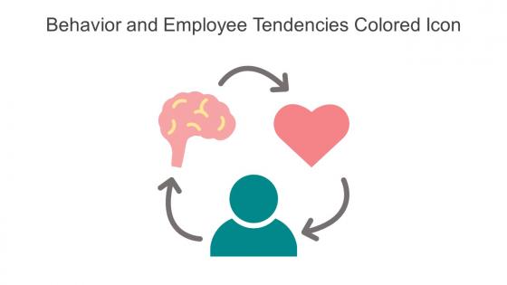 Behavior And Employee Tendencies Colored Icon In Powerpoint Pptx Png And Editable Eps Format