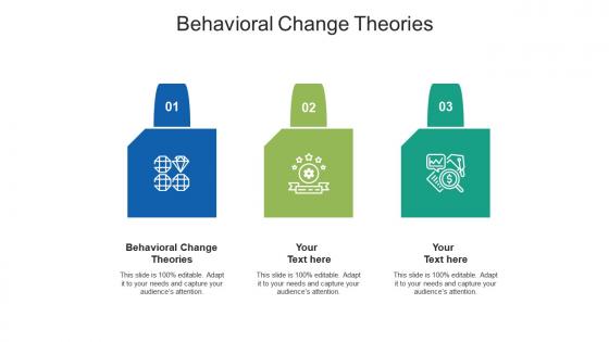Behavioral change theories ppt powerpoint presentation layouts slideshow cpb