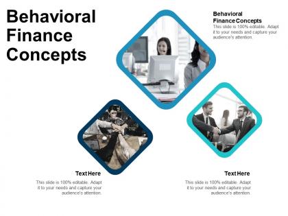 Behavioral finance concepts ppt powerpoint presentation slides gallery cpb