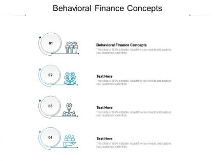 Behavioral finance concepts ppt powerpoint slides designs download cpb