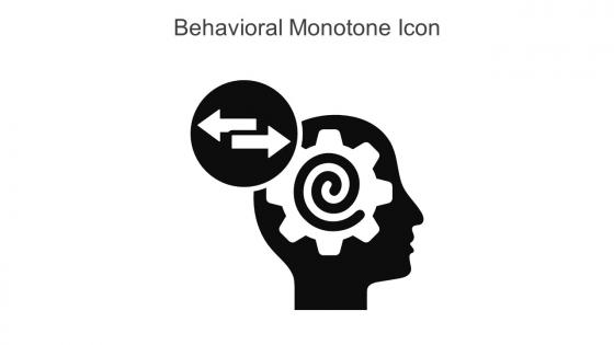 Behavioral Monotone Icon In Powerpoint Pptx Png And Editable Eps Format