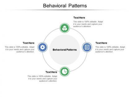 Behavioral patterns ppt powerpoint presentation infographics gallery cpb