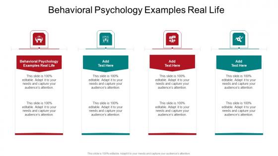 Behavioral Psychology Examples Real Life In Powerpoint And Google Slides Cpb