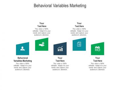 Behavioral variables marketing ppt powerpoint presentation outline slide cpb