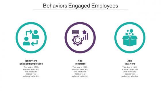 Behaviors Engaged Employees In Powerpoint And Google Slides Cpb