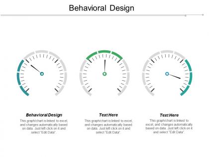 Behavioural design ppt powerpoint presentation gallery background designs cpb