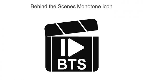 Behind The Scenes Monotone Icon In Powerpoint Pptx Png And Editable Eps Format