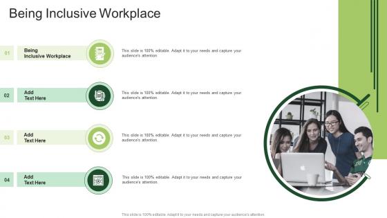 Being Inclusive Workplace In Powerpoint And Google Slides Cpb
