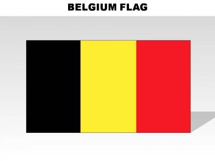 Belgium country powerpoint flags
