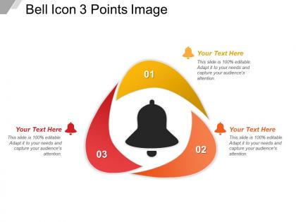 Bell icon 3 points image