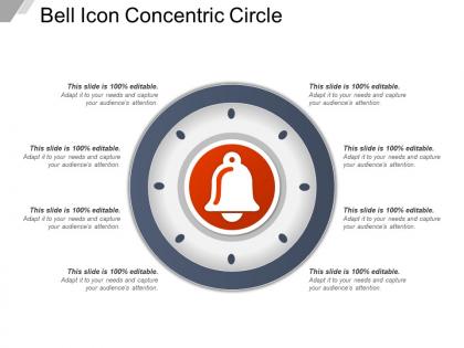 Bell icon concentric circle