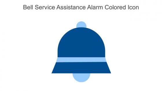 Bell Service Assistance Alarm Colored Icon In Powerpoint Pptx Png And Editable Eps Format