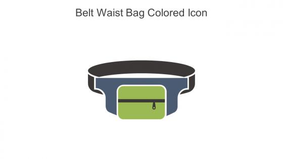 Belt Waist Bag Colored Icon In Powerpoint Pptx Png And Editable Eps Format