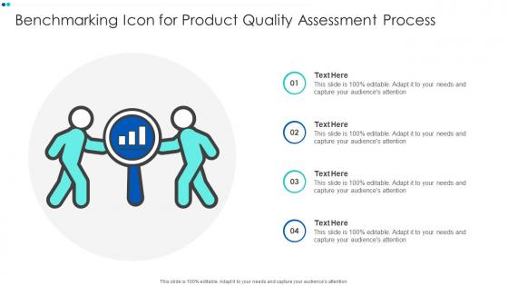 Benchmarking Icon For Product Quality Assessment Process