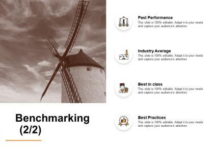 Benchmarking industry average ppt powerpoint presentation layouts slide portrait