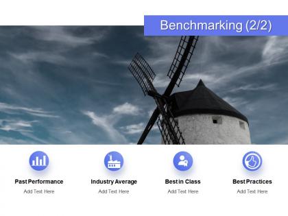 Benchmarking industry average ppt powerpoint presentation styles influencers