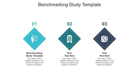 Benchmarking study template ppt powerpoint presentation outline topics cpb
