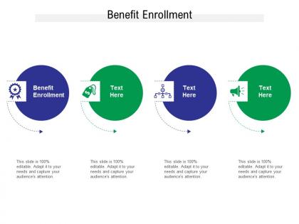 Benefit enrollment ppt powerpoint presentation portfolio pictures cpb