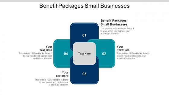 Benefit packages small businesses ppt powerpoint presentation slides structure cpb