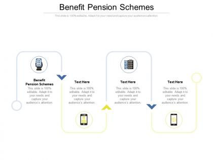 Benefit pension schemes ppt powerpoint example introduction cpb