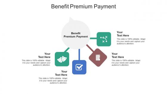 Benefit premium payment ppt powerpoint presentation infographic template cpb