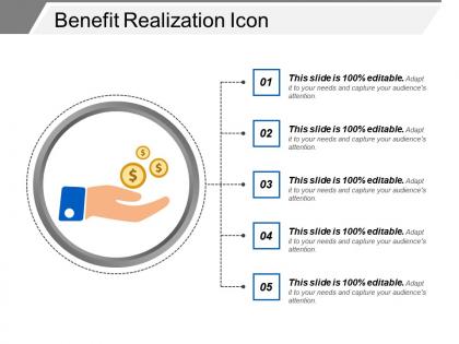 Benefit realization icon 5