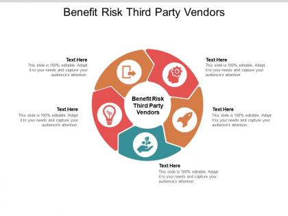 Benefit risk third party vendors ppt powerpoint presentation model files cpb