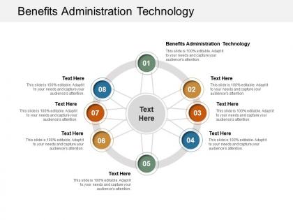 Benefits administration technology ppt powerpoint presentation summary icon cpb