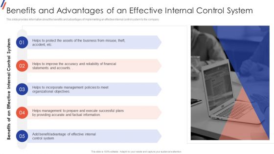 Benefits And Advantages Of An Effective Internal Control System Objectives And Methods