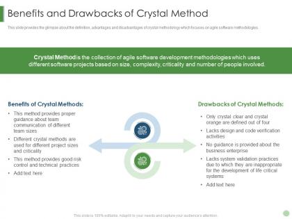 Benefits and drawbacks of crystal method scrum crystal extreme programming it