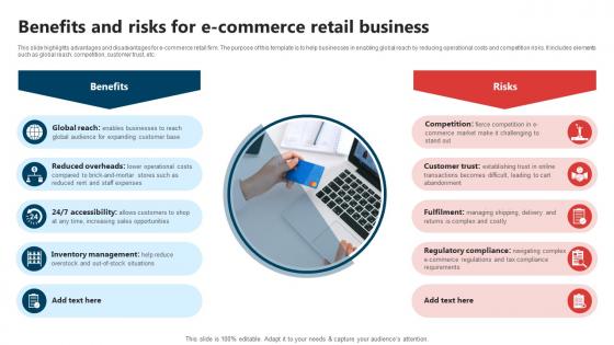 Benefits And Risks For E Commerce Retail Business