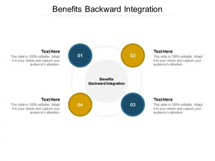 Benefits backward integration ppt powerpoint presentation slides sample cpb