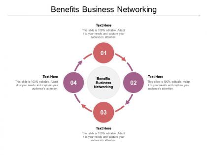 Benefits business networking ppt powerpoint presentation summary master slide cpb