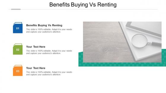 Benefits buying vs renting ppt powerpoint presentation styles clipart images cpb