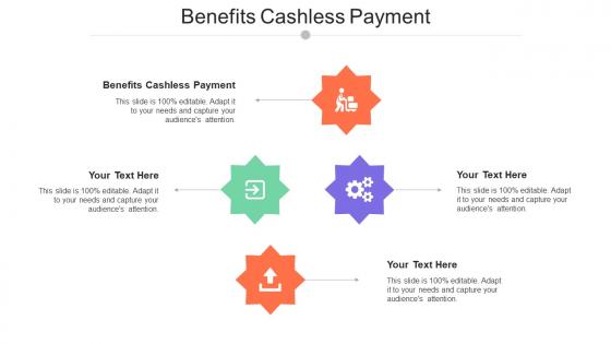 Benefits Cashless Payment Ppt Powerpoint Presentation Professional Graphic Tips Cpb