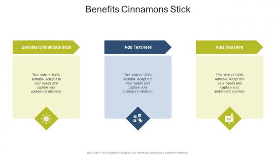 Benefits Cinnamons Stick In Powerpoint And Google Slides Cpb