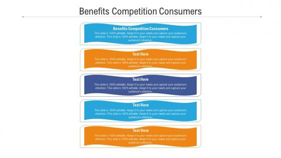 Benefits competition consumers ppt powerpoint presentation styles gridlines cpb