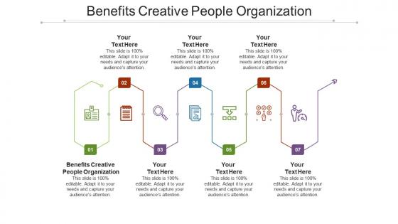 Benefits creative people organization ppt powerpoint presentation file brochure cpb