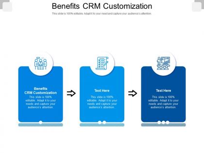 Benefits crm customization ppt powerpoint presentation model example topics cpb