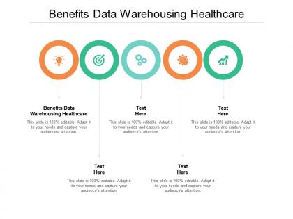 Benefits data warehousing healthcare ppt powerpoint presentation file format ideas cpb