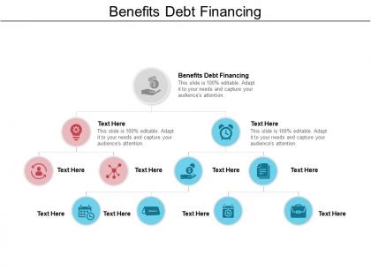 Benefits debt financing ppt powerpoint presentation infographics slide portrait cpb