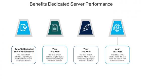 Benefits dedicated server performance ppt powerpoint presentation file maker cpb