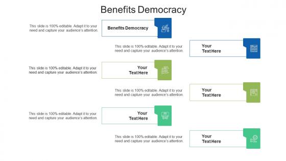 Benefits democracy ppt powerpoint presentation file gallery cpb
