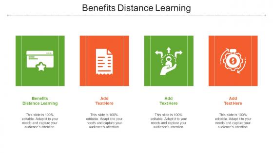 Benefits Distance Learning Ppt Powerpoint Presentation Styles Topics Cpb